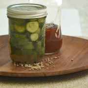 pickles and tarragon vinegar