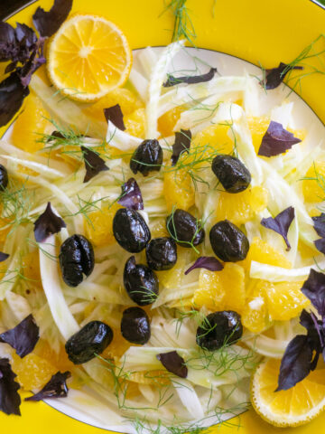 fennel orange olive salad