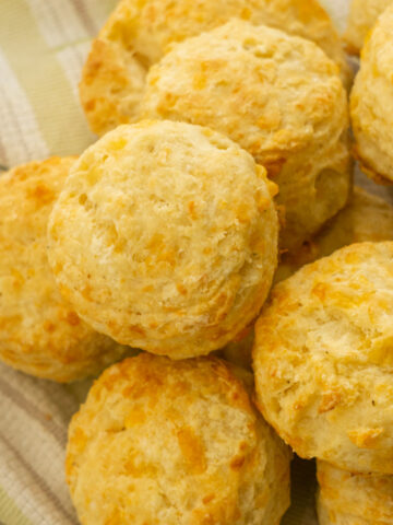 three cheese biscuits